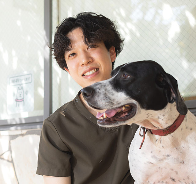 はしもと吹田アニマルクリニック　院長 橋本 雄大 Yuta Hashimoto